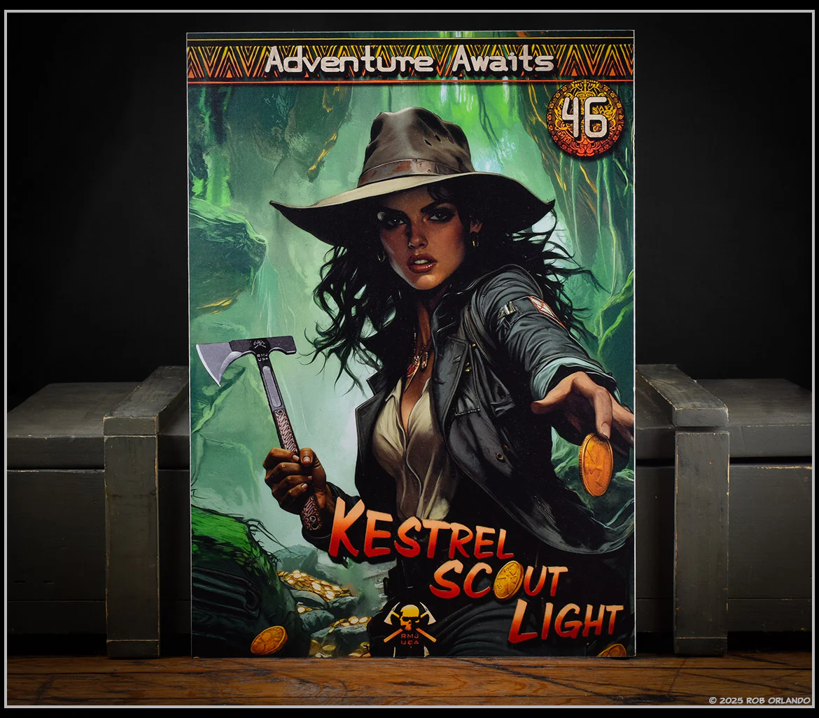 Kestrel Scout Light Metal Print