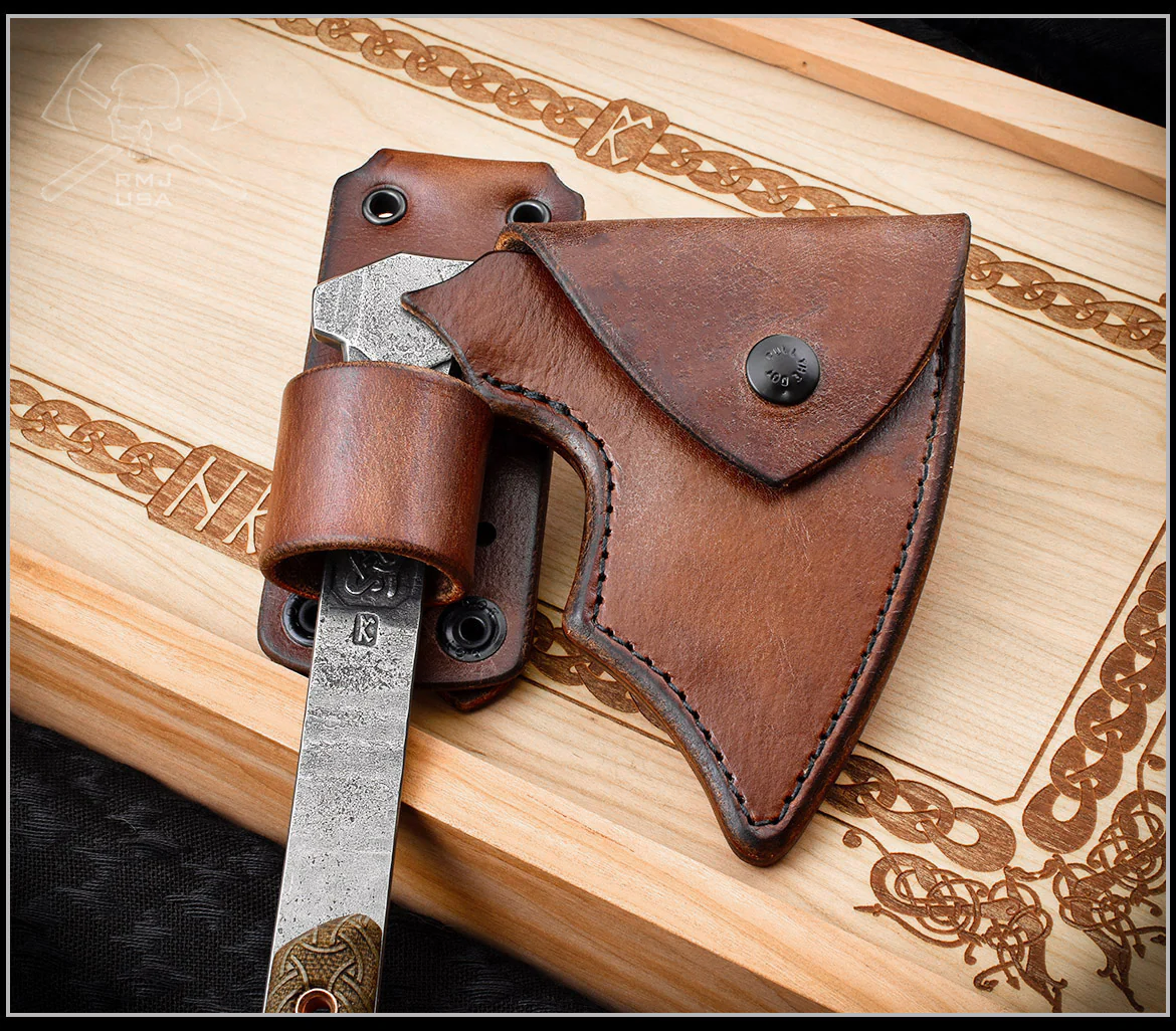 Custom Raven Bearded Ax - Image 4