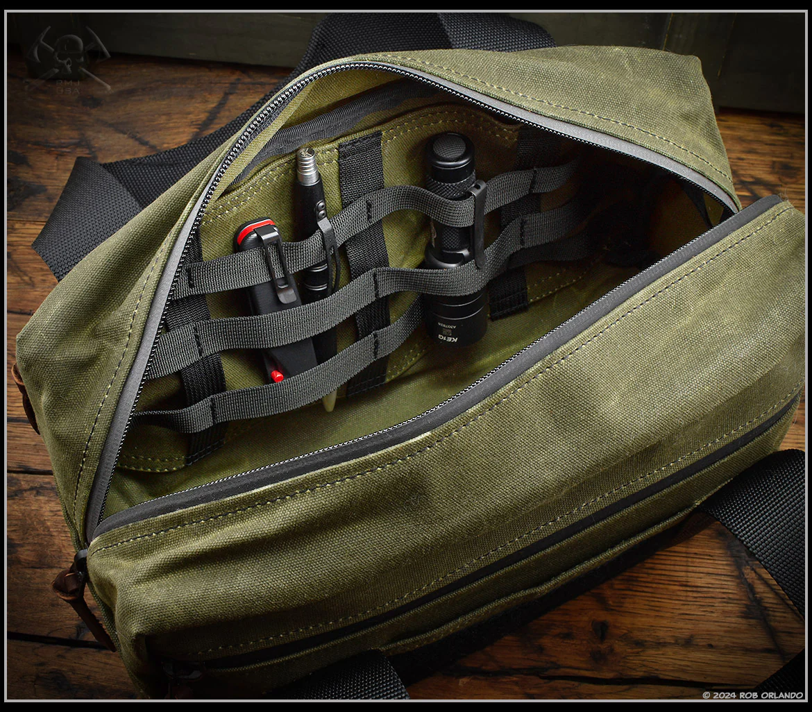 Mechanics Tool Bag - Waxed Canvas - Image 4