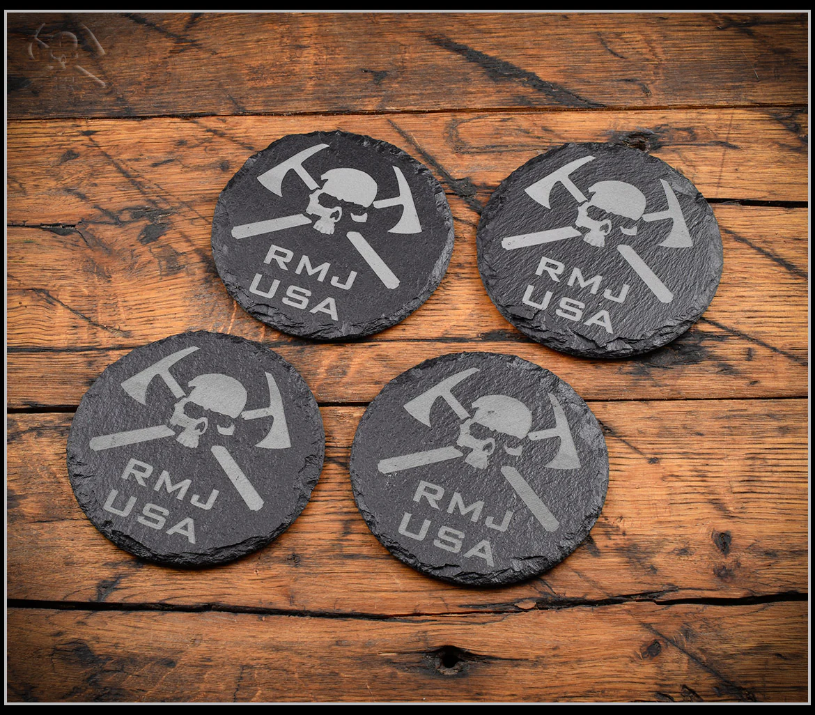 Slate Coaster Sets - 5 Styles - Image 3